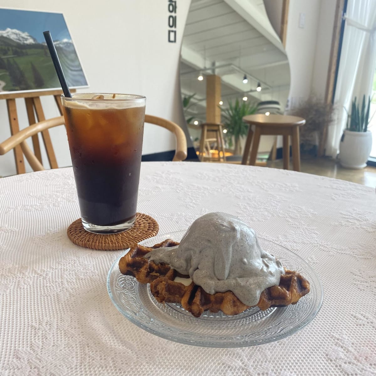 가을 바닷바람 속 궁평항 브런치 테라스 경험