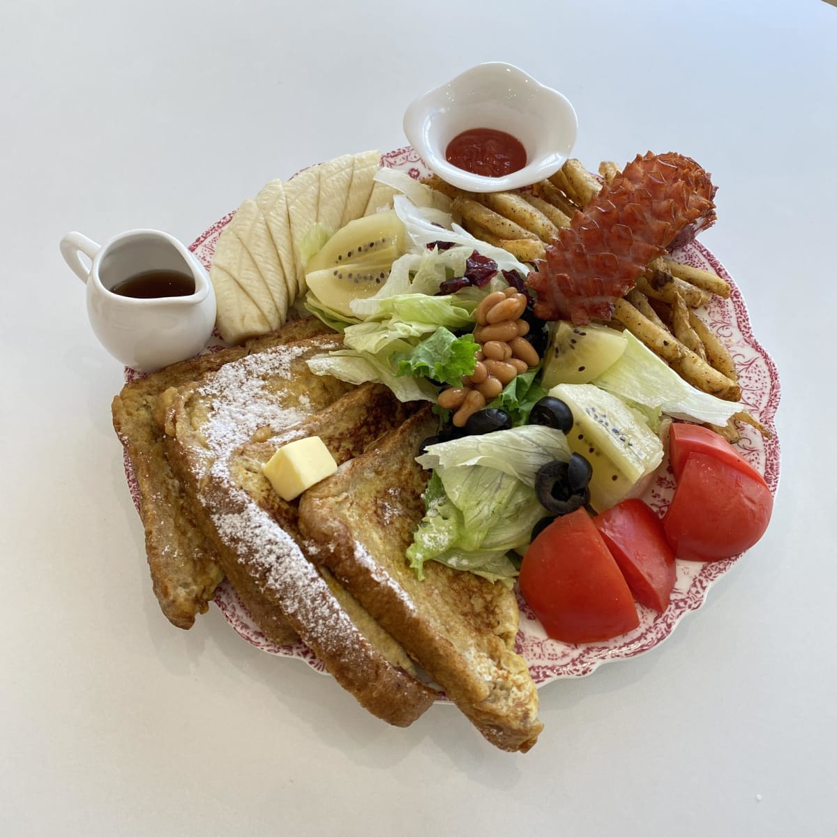 가을 날 궁평항 카페에서 즐기는 브런치 시간